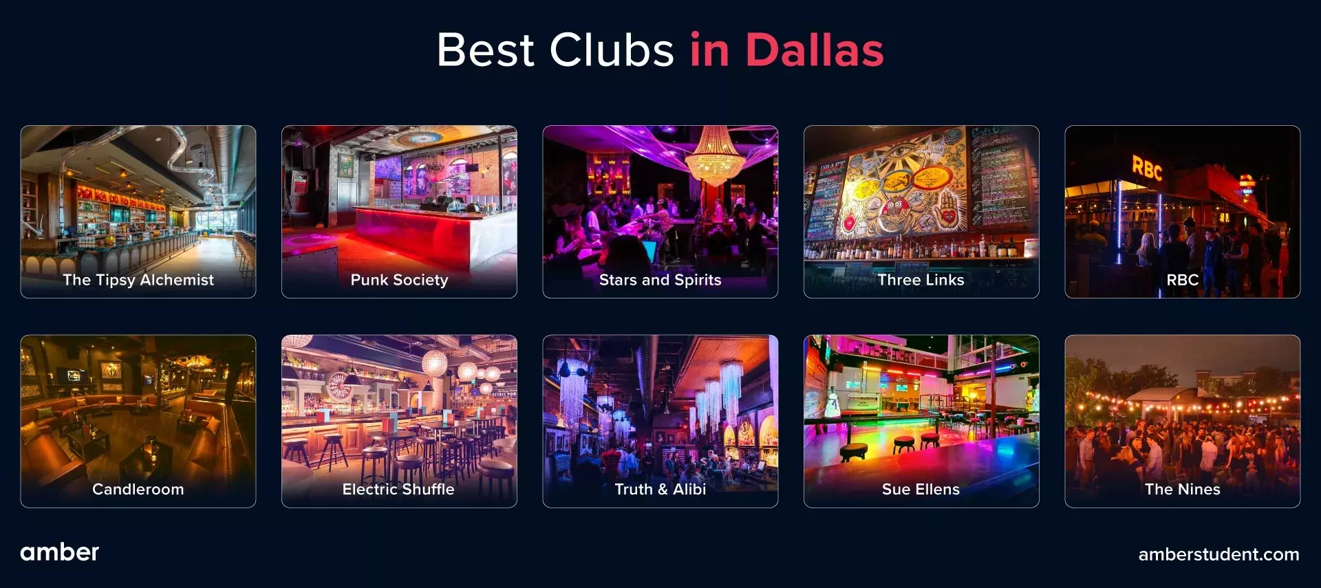 15 Best Clubs In Dallas Amber(00)